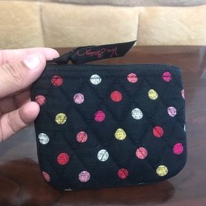 Vera Bradley Coin Purse in Havana Dots
